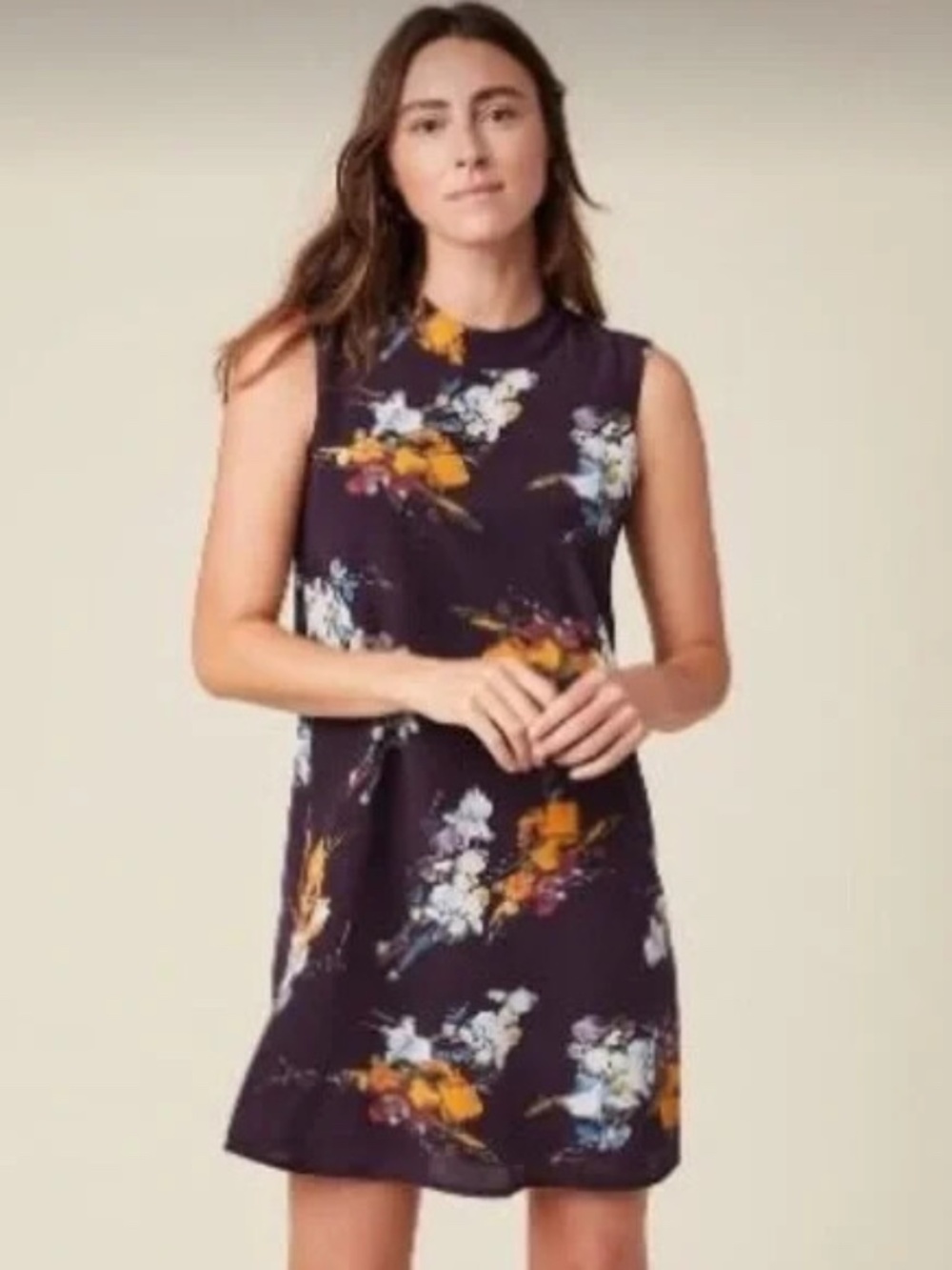 Amour Vert Tasmin Sleeveless Dress in Soiree Floral